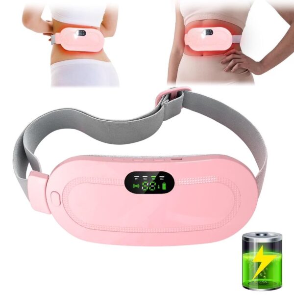 Ceinture chauffante réglable pour les douleurs de ventre