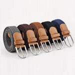 Ceinture élastique tressé pour homme