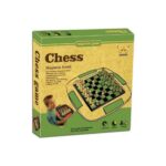 Jeu d'échecs magnétique BW avec pions – Image 2