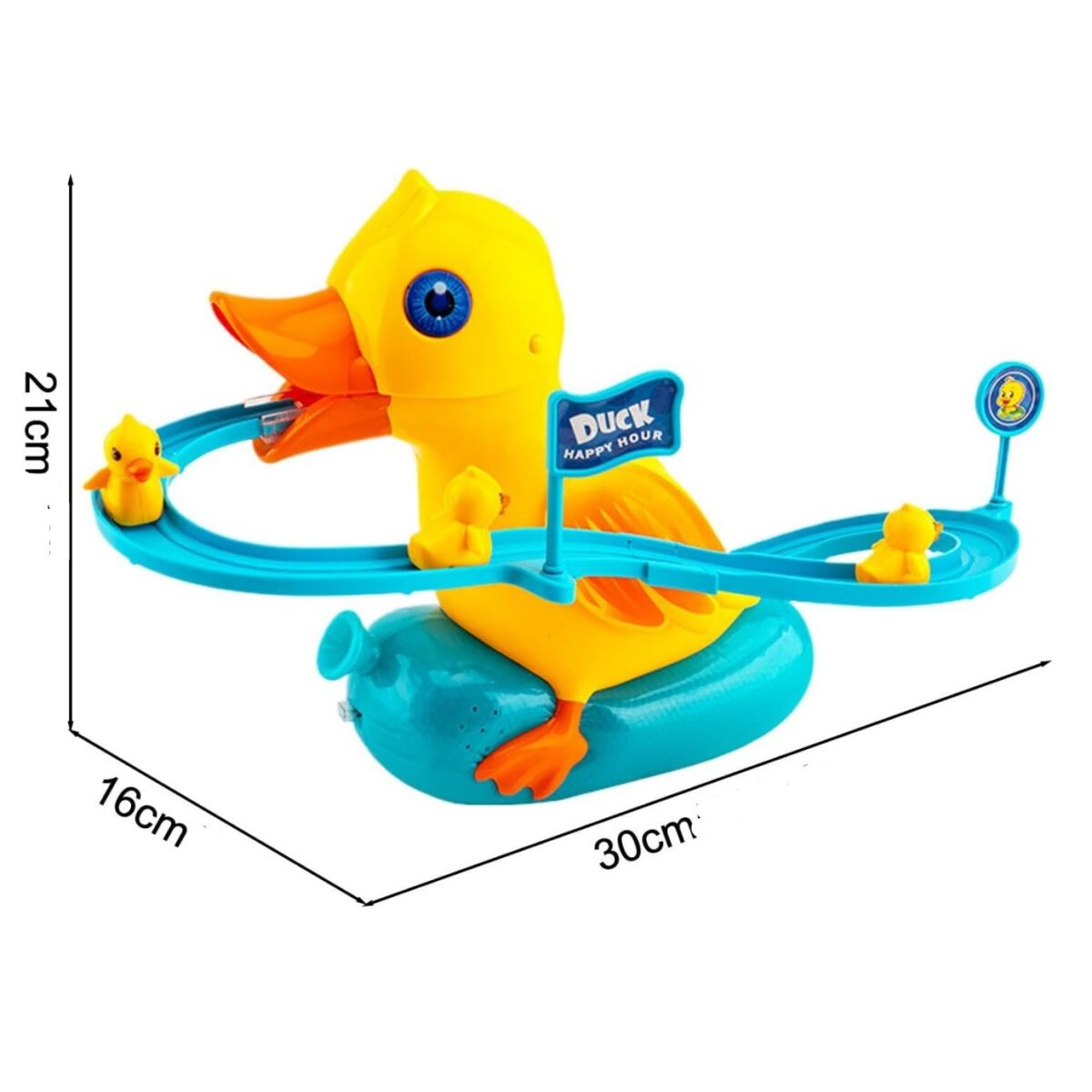 Toboggan Canard Electrique avec sonnerie – Image 5
