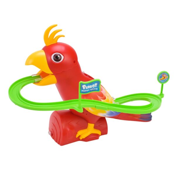 Toboggan Perroquet Electrique avec sonnerie