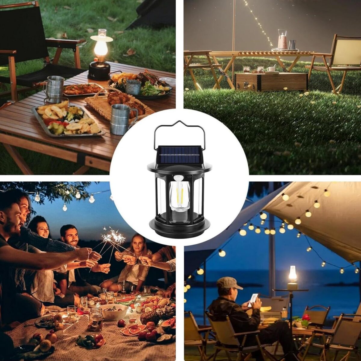 Lampe Solaire avec Capteur de Mouvement FC-996 – Image 6