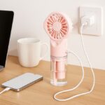 Ventilateur brumisateur portable avec réservoir d'eau rechargeable – Image 2