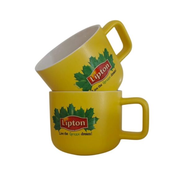 Lot de 2 mug de 350 ml  motif Lipton