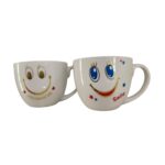 Lot de 2 mug couple 350 ml en céramique – Image 4