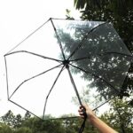 Parapluie pliant Transparent automatique – Image 3