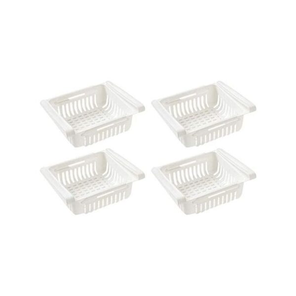 Lot de 4 Rack de rangement réfrigérateur SOTUFAB PLAST