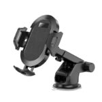 Support de téléphone 4 en 1 à ventouse pour tableau de bord et pare-brise de voiture – Image 2