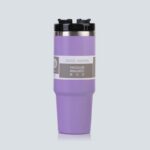 Tasse isotherme avec couvercle et paille VACUUM – Image 6