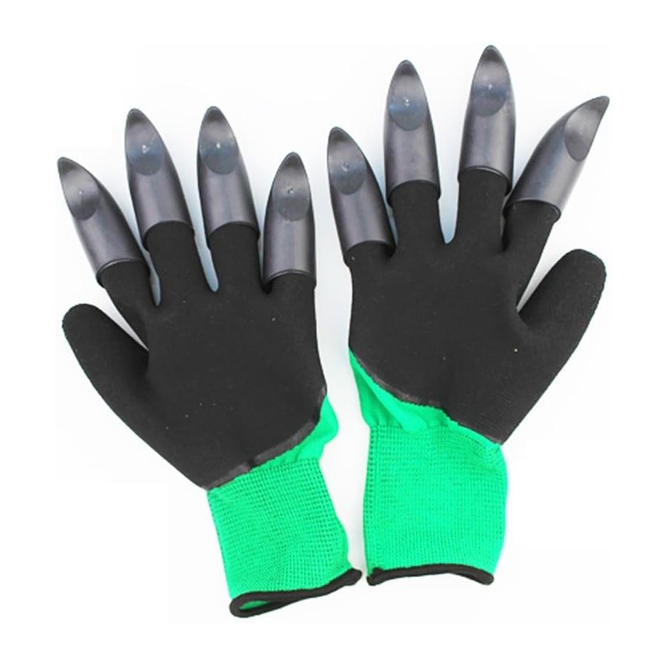 Gant-bout-doigts-creuser-jardinage-plante-promodeal-tunisie-gants-3 Gants de Jardin avec des Griffes Imperméable – Image 4