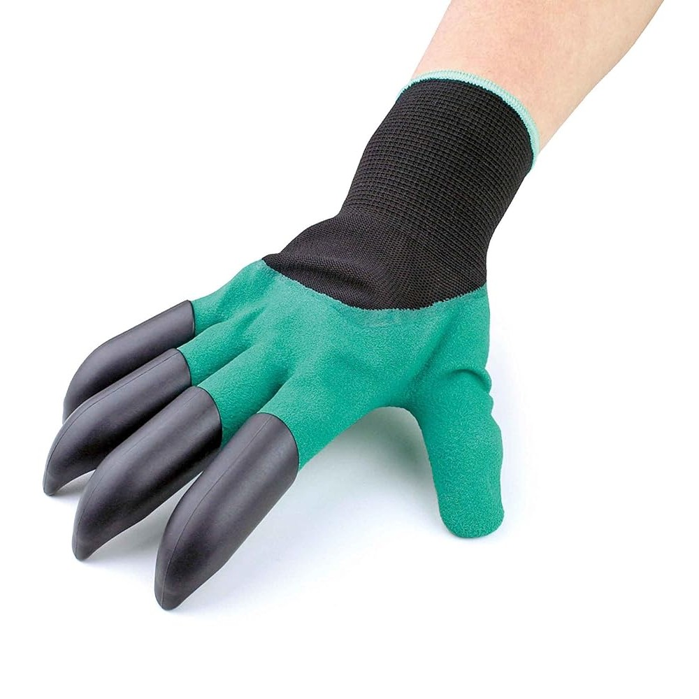 Gant-bout-doigts-creuser-jardinage-plante-promodeal-tunisie-gants-5 Gants de Jardin avec des Griffes Imperméable – Image 3