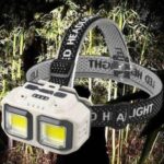 Lampe frontale à capteur COB modèle HX-816S – Image 12