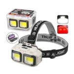 Lampe frontale à capteur COB modèle HX-816S – Image 10