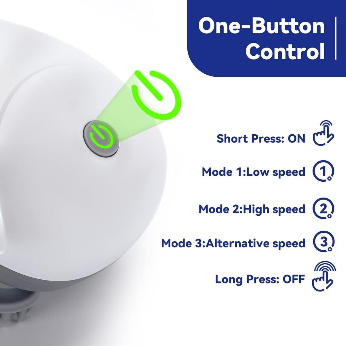 Masseur électrique pour cuir chevelu avec 4 têtes – Image 5
