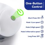 Masseur électrique pour cuir chevelu avec 4 têtes – Image 5