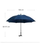 Canne-parapluie multifonctionnelle antidérapante – Image 3