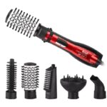 Sèche-cheveux en céramique avec brosse à air chaud 5 en 1 Raf