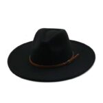 Chapeau Fedora unisexe classique style français – Image 2