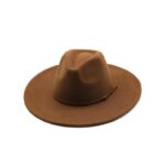Chapeau Fedora unisexe classique style français – Image 3