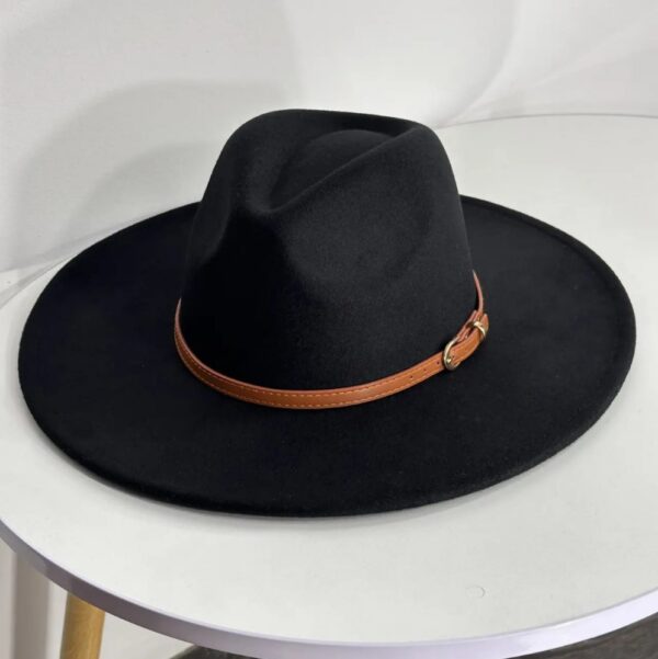 Chapeau Fedora unisexe classique style français