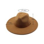 Chapeau Fedora unisexe classique style français – Image 6