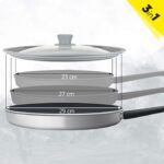 Couvercle Universel en Verre avec Bord en Silicone 3 Tailles GM – Image 4