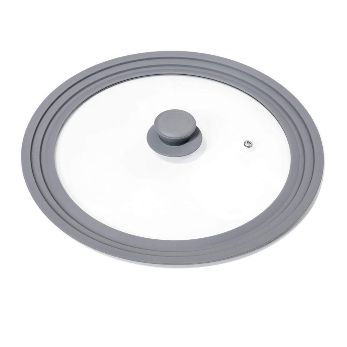 Couvercle Universel en Verre avec Bord en Silicone 3 Tailles GM – Image 1