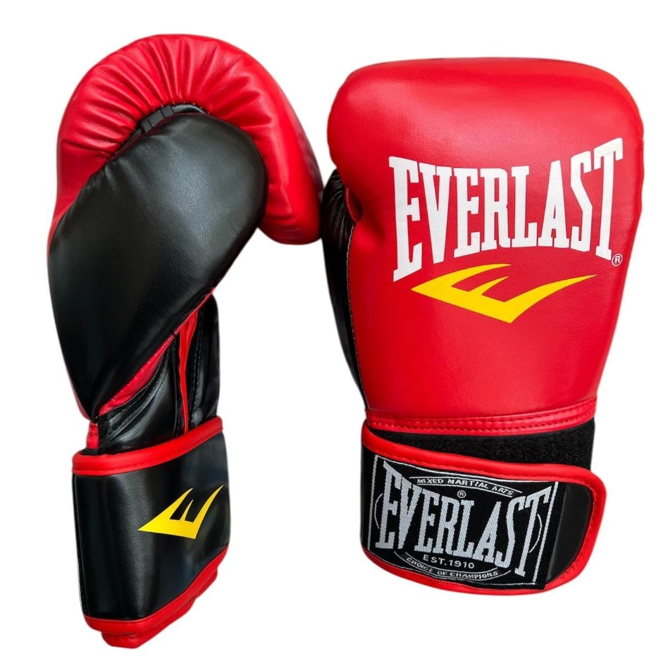 gant-boxe-enfant-rouge-10oz-sport-boxe-promodeal-tunisie Gants de boxe EVERLAST Premium Rouge 10 OZ – Image 1