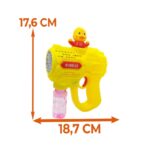 Pistolet à bulles automatique forme canard avec Réservoir – Image 2
