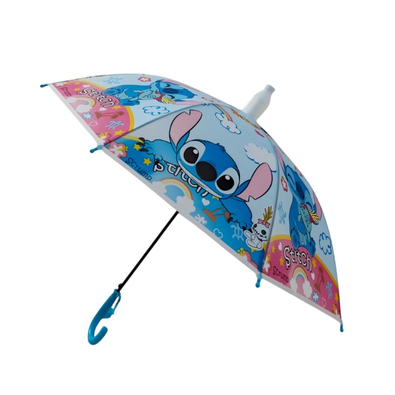 prappluie-enfant-stitch-hiver-rose-promodeal-tunisie-avec-sifllet-bleu-1 Parapluie enfant Stitch avec sifflet et couvercle télescopique – Image 1