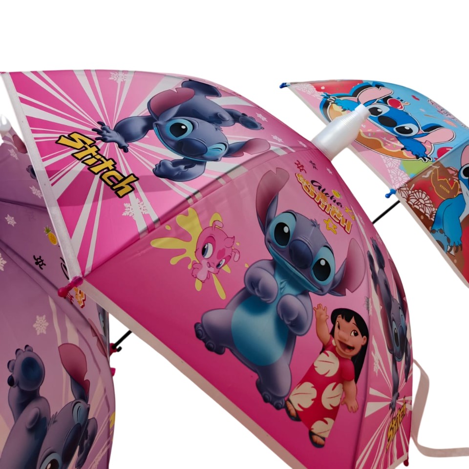 prappluie-enfant-stitch-hiver-rose-promodeal-tunisie-avec-sifllet-bleu-4 Parapluie enfant Stitch avec sifflet et couvercle télescopique – Image 6