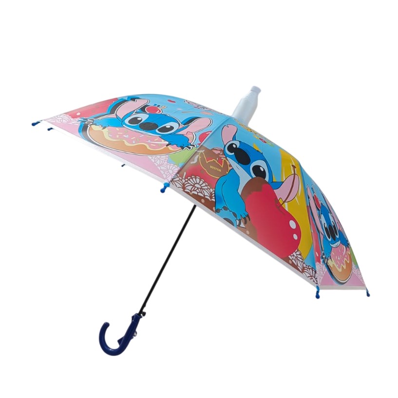 prappluie-enfant-stitch-hiver-rose-promodeal-tunisie-avec-sifllet-bleu Parapluie enfant Stitch avec sifflet et couvercle télescopique – Image 3