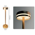 Lampe de table tactile LED rechargeable – Image 3