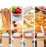 Rouleau à pâtisserie en bois avec 4 anneaux d'épaisseur réglables – Image 4