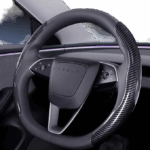 Housse de volant pour voiture antidérapante en fibre de carbone – Image 10