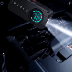 Compresseur d’air portable multifonction avec démarreur lampe power bank – 80W, 150 PSI – Image 2