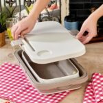 Panier en silicone pliable avec table pour camping  24 L – Image 5