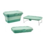 Panier en silicone pliable avec table pour camping  24 L – Image 7