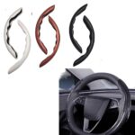 Housse de volant pour voiture antidérapante en fibre de carbone – Image 3