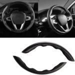Housse de volant pour voiture antidérapante en fibre de carbone – Image 5