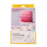 Seringue à crème pour décorer le gâteaux  avec 8 embouts