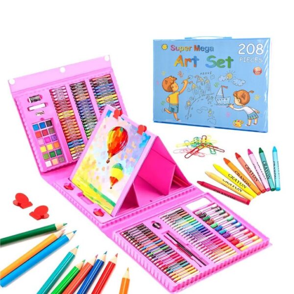 Super Mega Art Set de 208 pièces.