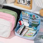 Grande trousse à crayons avec 12 compartiments – Image 2