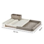 Égouttoir à vaisselle coulissant et rétractable – Image 3