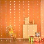 Guirlande Rideau lumineuse pour la maison 3 m -80 LED-8 modes – Image 3