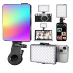 Éclairage vidéo LED RGB avec température de couleur