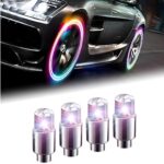 Lot de 4 ampoules lumineuses pour pneus de voiture – Image 4