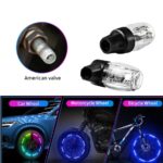 Lot de 4 ampoules lumineuses pour pneus de voiture – Image 2
