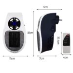 Mini Chauffage électrique Soufflant 500w – Image 2