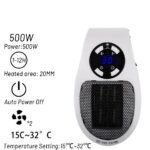 Mini Chauffage électrique Soufflant 500w – Image 3